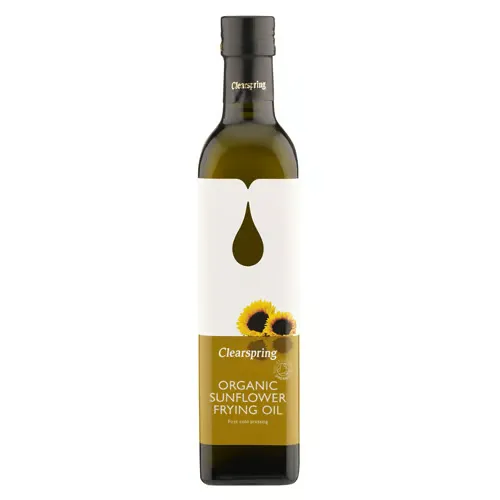Clearspring Solsikke stegeolie Ø (500 ml)