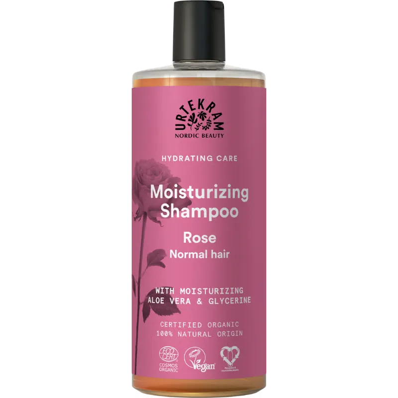 Urtekram Rose Shampoo (normalt hår) 500 ml.