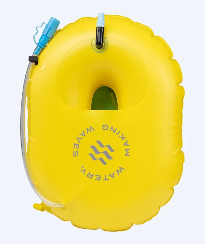 Watery havtaske til svømning - Hydration Pro - Gul - Svømmebøje