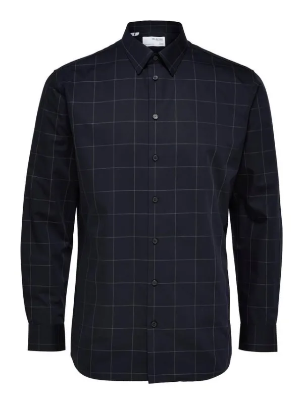 SLHREGETHAN-CHECK SHIRT CLASSIC B