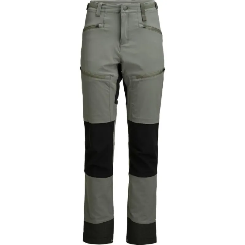 Lundhags Padje Stretch Pant W, vandrebukser, dame, grøn/sort