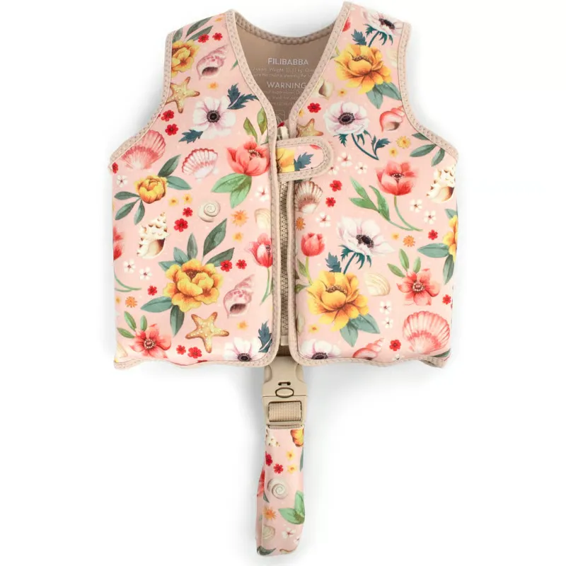 Filibabba Svømmevest 2-4 år - Ocean Blossom (1 stk)