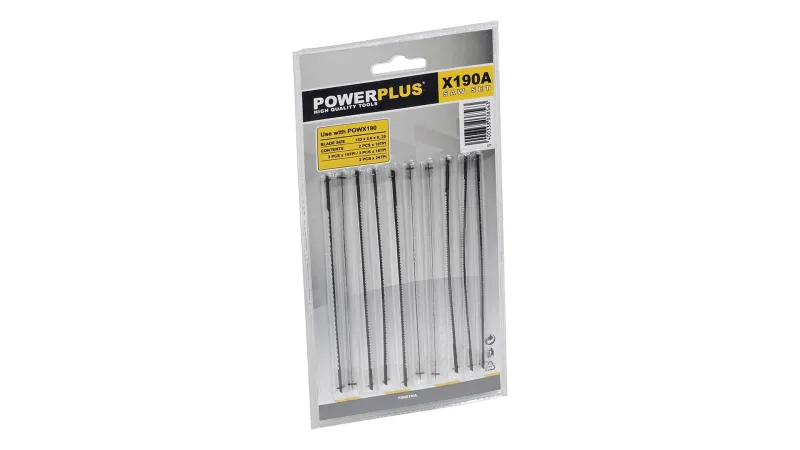 Dekupør savklingesæt 10 dele - 133 mm