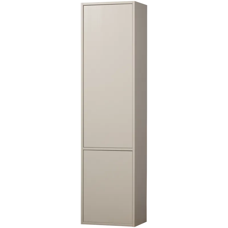 WOOOD Meggy skab, lille, m. 2 låger og 3 hylder - støv fyrretræ (B:55cm)