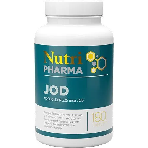 Jod - 180 tabletter
