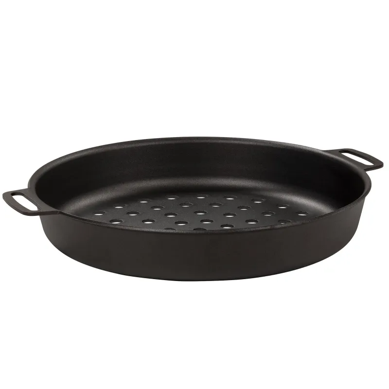 Kockums jernverk Perforeret grillform, 30 cm, kulstofstål
