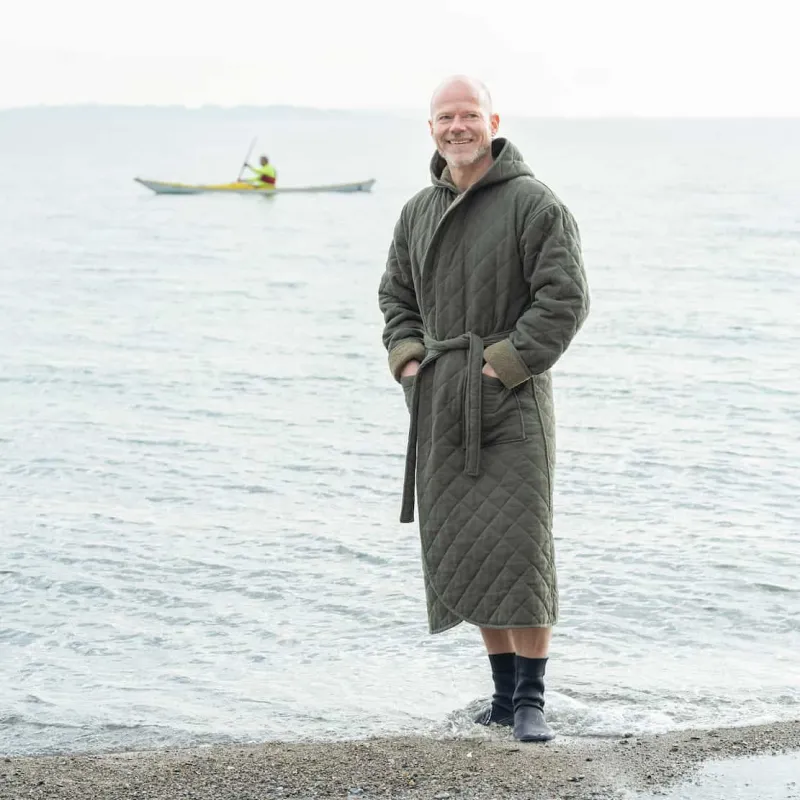 Assorterede Luksus Badekåben Havet - grøn - 40%