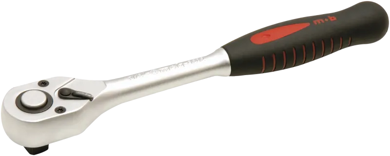 Skraldenøgle 2K-greb 1/2" 72 tdr.
