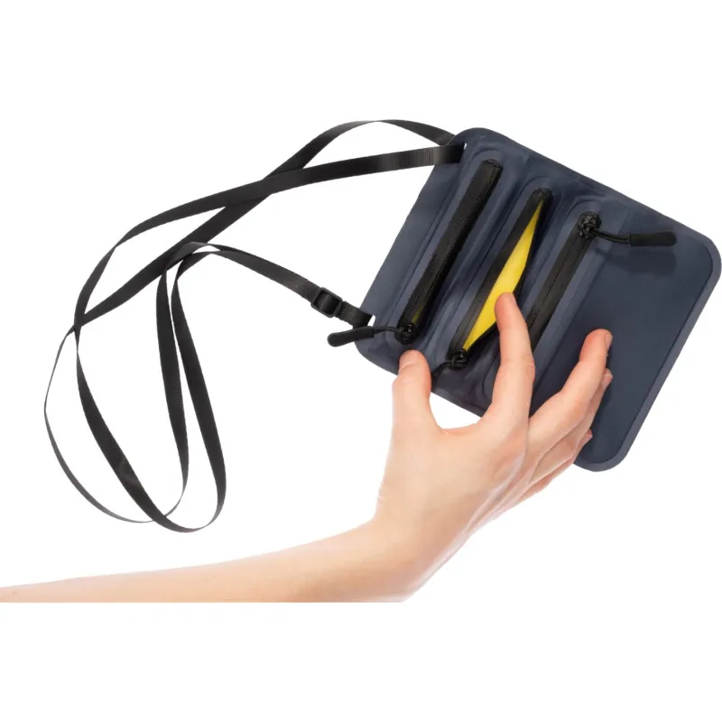 Cocoon Secret Neck Wallet,19x16 cm, Pung, navy/yellow