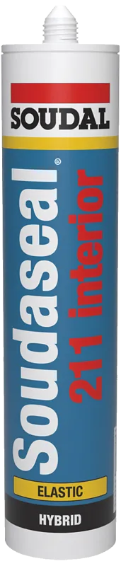 Soudaseal 211 interiørfugemasse 290ml hvid RAL9016