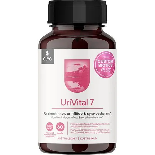 GLYC UriVital 7 - 60 kapsler