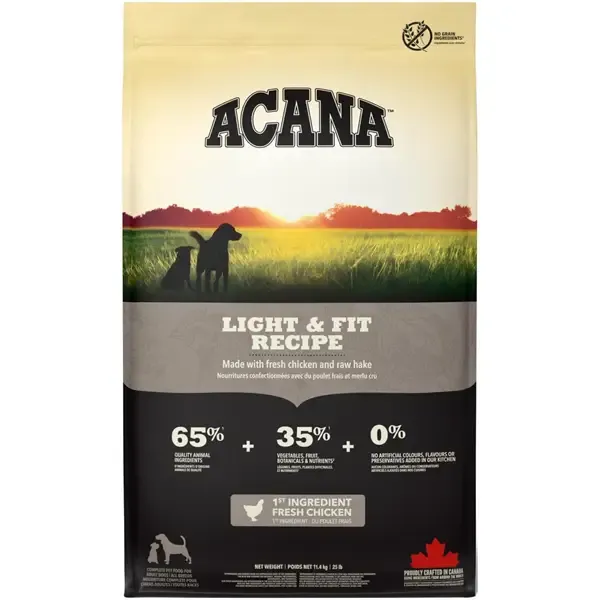 Acana Light And Fit Recipe, 11.4 kg