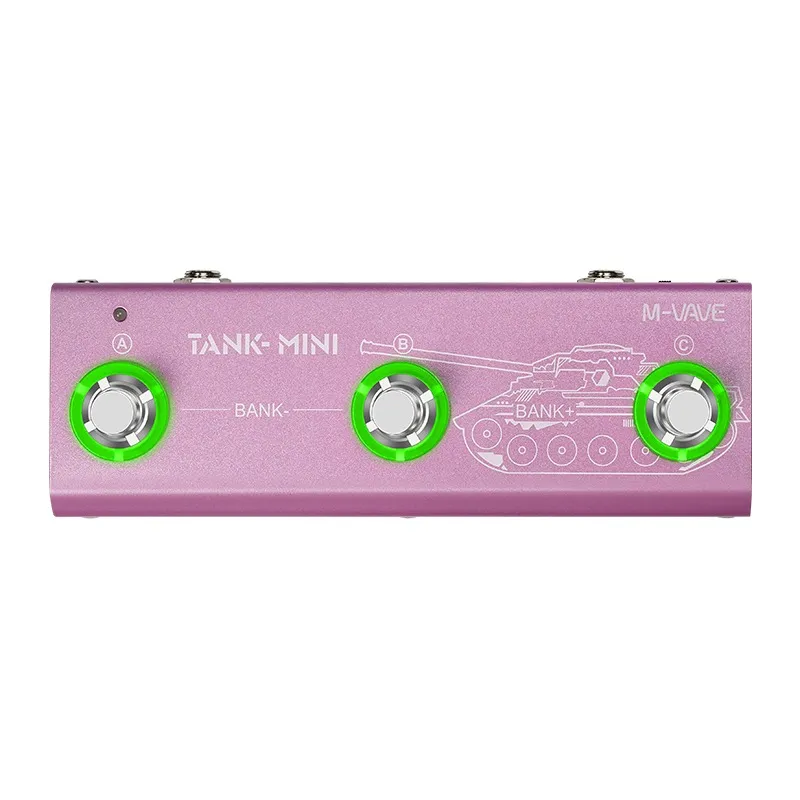 M-Vave Tank Mini guitar-effekt-pedal