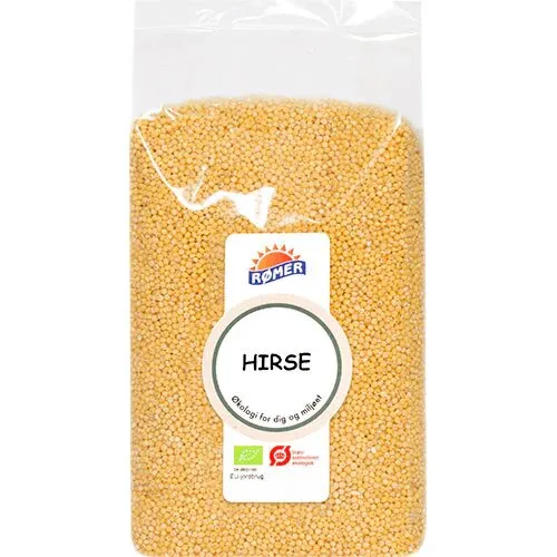 Hirse glutenfri Øko. - 1 kg.