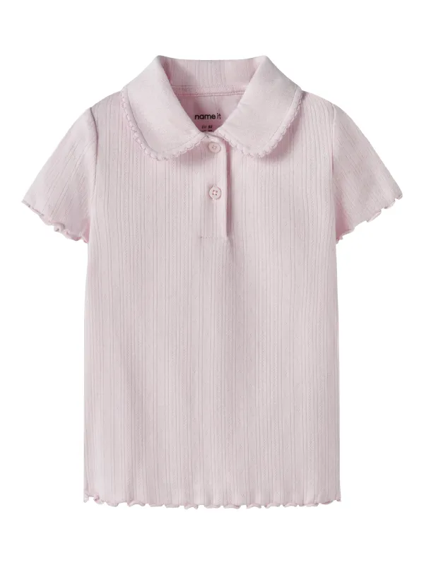 Name It Judy - SS Slim Top - Cradle Pink - 92 cm