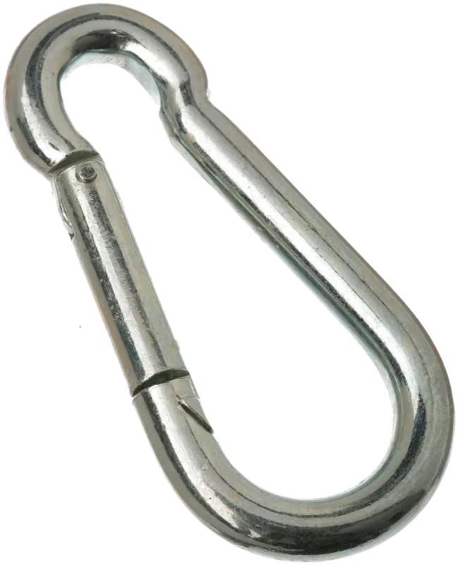 Karabinhage m/åben øje galv. 8×80mm