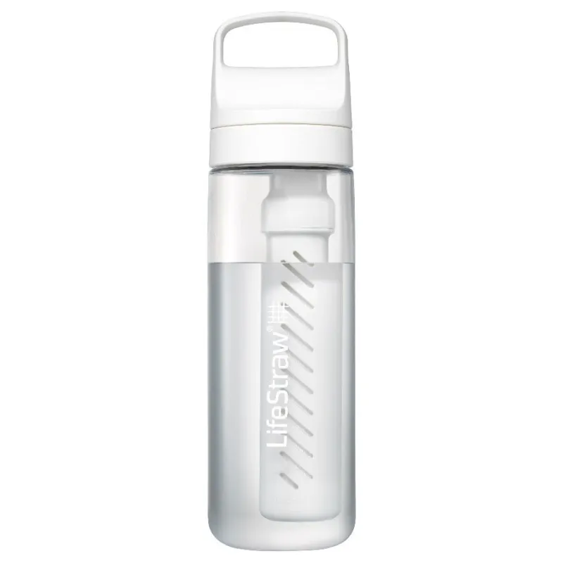 Lifestraw Go 2.0 Water Filter Bottle, Clear, 650 ML, klar
