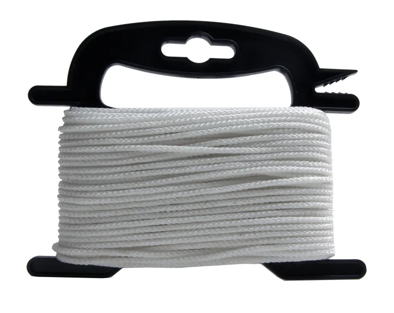 Flisesnor 3 mm. 20 m. hvid