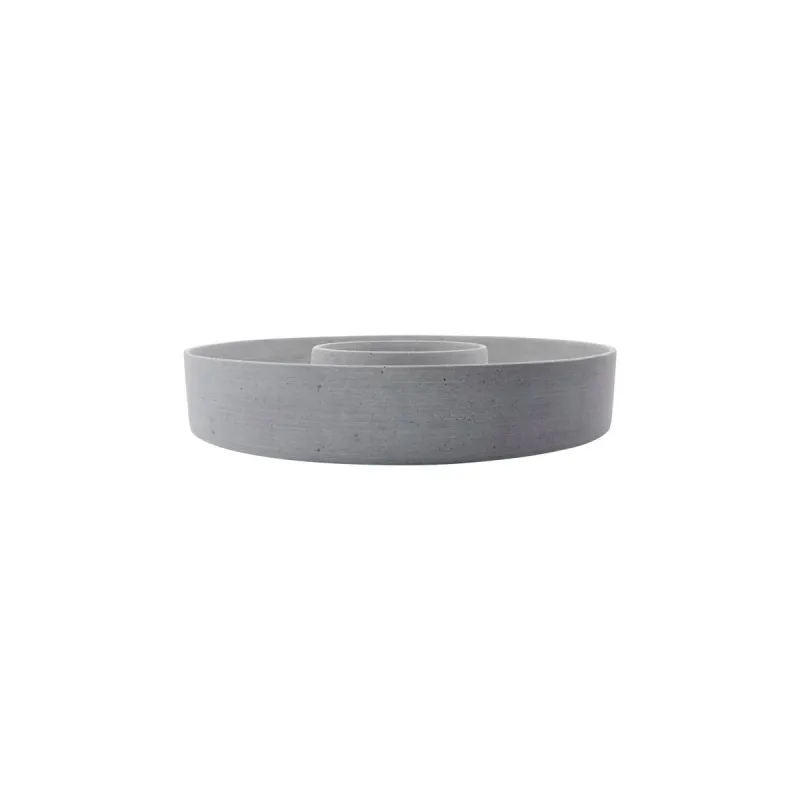 House Doctor - Lysestage, The ring, Grå, Ø45 cm