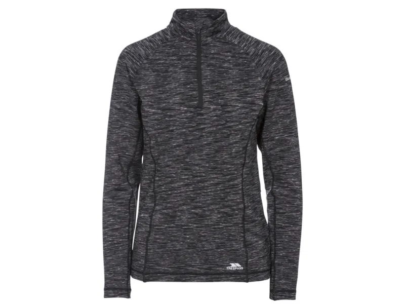 Trespass Edith - Midlayer L/Æ - Dame - Grå Melange - str.