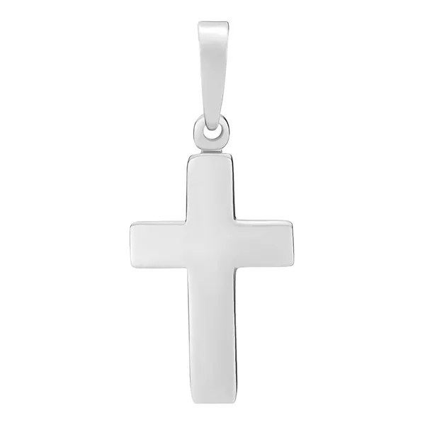 Vedhæng i Sølv med Kors 15 x 10 mm
