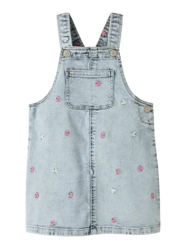 Elina Denim Spencer - Light blue bleached denim - 98