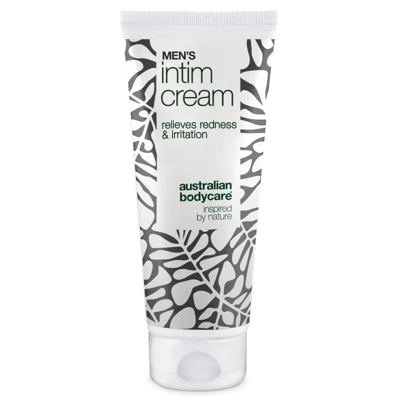Mænds Intimcreme  -  lindrer kløe og friktion i skridtet â Mænds Intimcreme mod rødme og irritation i skridtet. Indeholder sheasmør, bivoks og zink for optimal beskyttelse og pleje.
