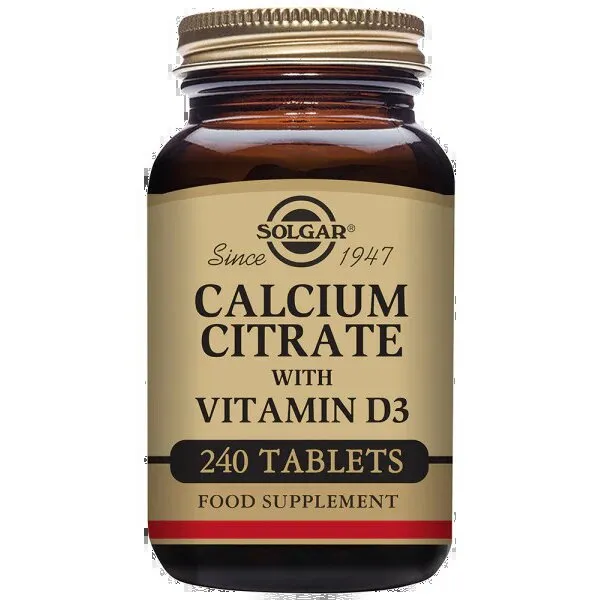 Calcium Citrate 1000 mg + Vitamin D 15 ug
