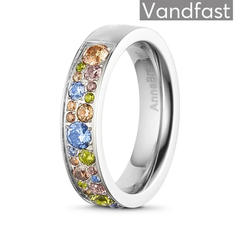 ANNEBRAUNER Sparkling Multicolor Autumn Ring