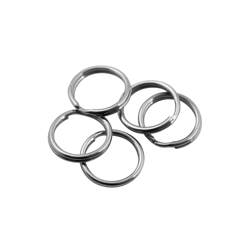 Nøglering Ø14 mm forniklet (10 stk pakning)