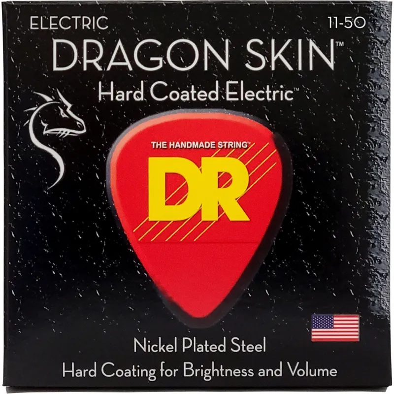 DR Strings DSE-11 Dragon skin el-guitar-strenge, 011-050