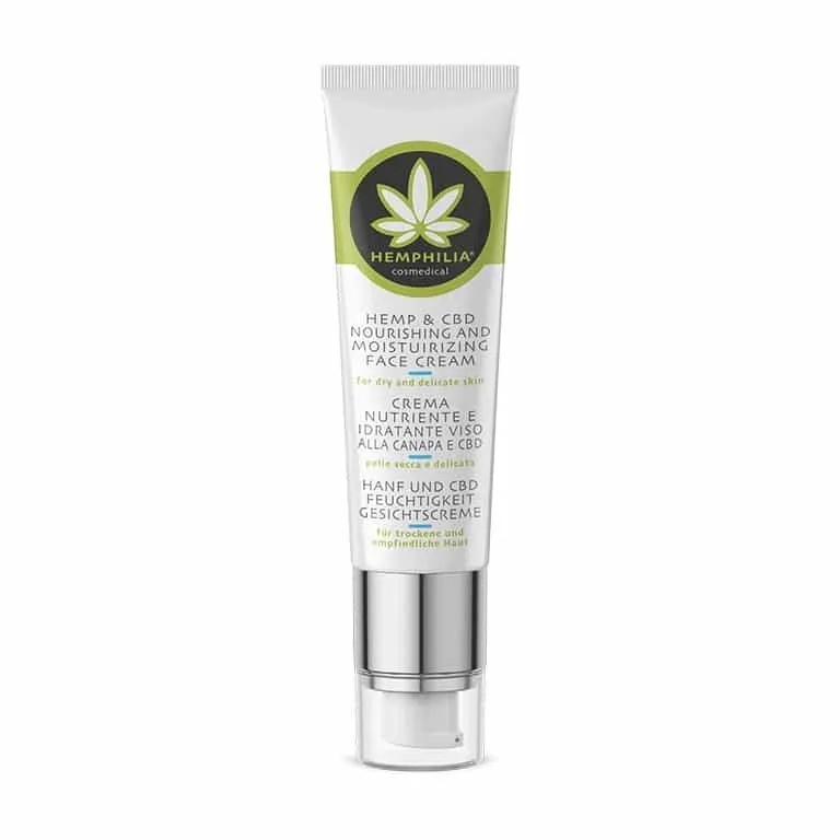 Hemphilia Økologisk Moisturizing Face Cream - 50 ml.