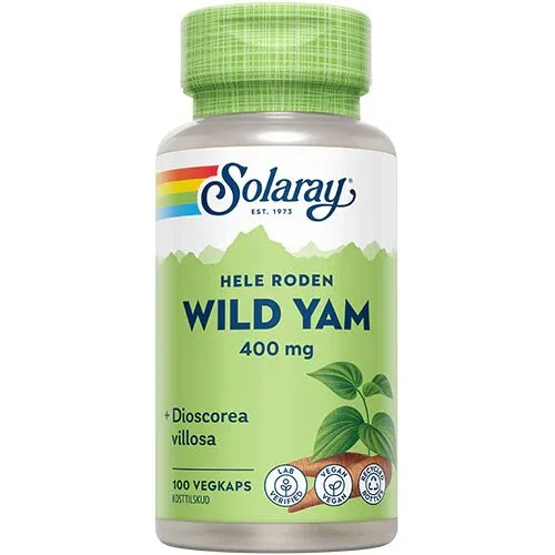 Wild Yam Root 400 mg - 100 kapsler
