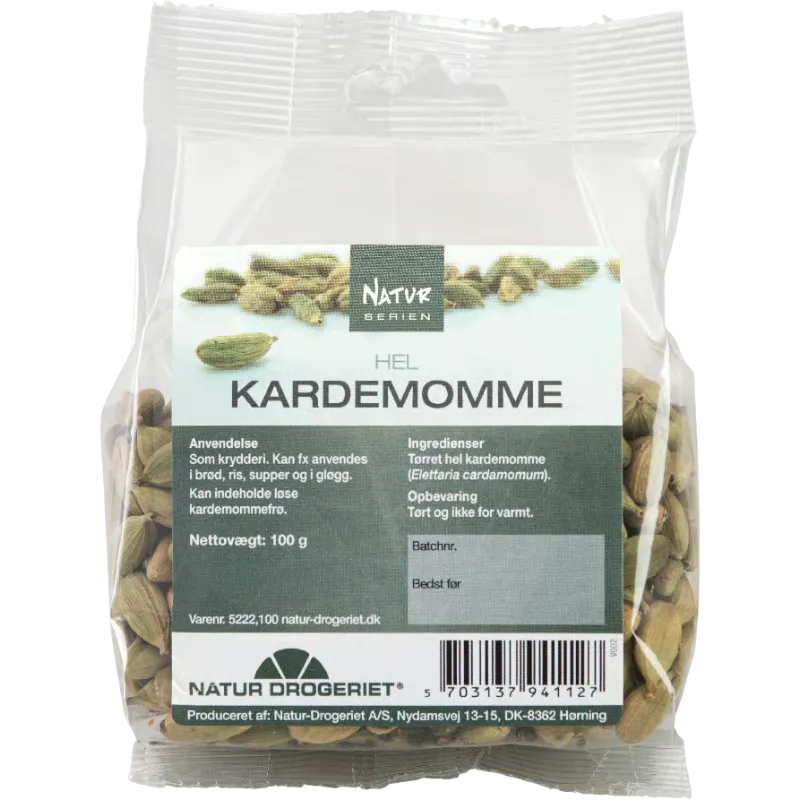 Natur Drogeriet Kardemomme Hel (100 g)