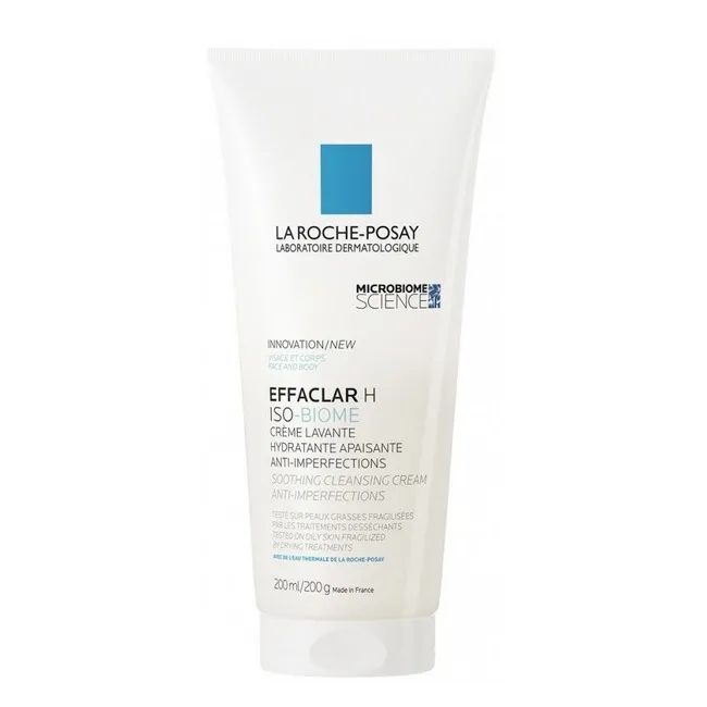 La Roche Posay - Effaclar H Iso-Biome Soothing Cleansing Cream - 200 ml
