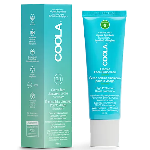 Coola Classic Face Lotion Cucumber SPF 30 (50 ml)