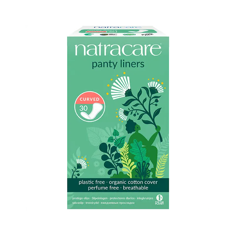 NatraCare Trusseindlæg Buede (30 stk)
