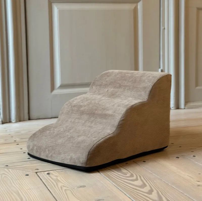 Trappe m. Aftageligt betræk / brun - 38 cm