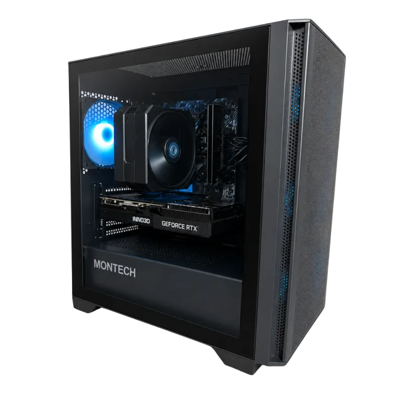 AMD Beast Gaming Computer - AMD 5700X - RTX 5070 - GEEKD.dk