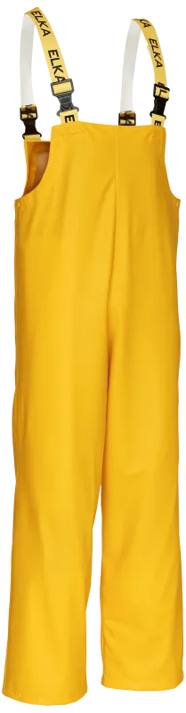 Regnoveralls m/seler PU/PVC 309900 gul Str. 5XL