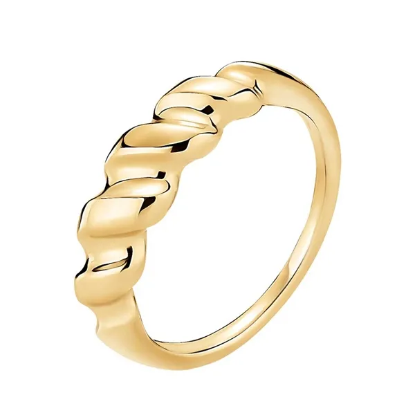 Snoet Guldring 8 kt.