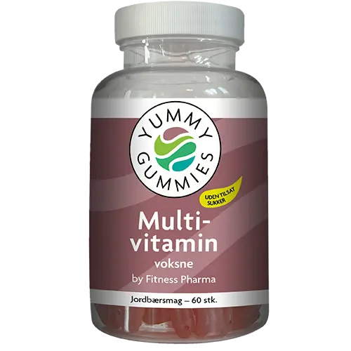 Fitness Pharma Yummy Gummies Multivitamin Voksne (60 stk)