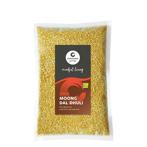 Mung bønner afskallede Øko.  - 1 kg.