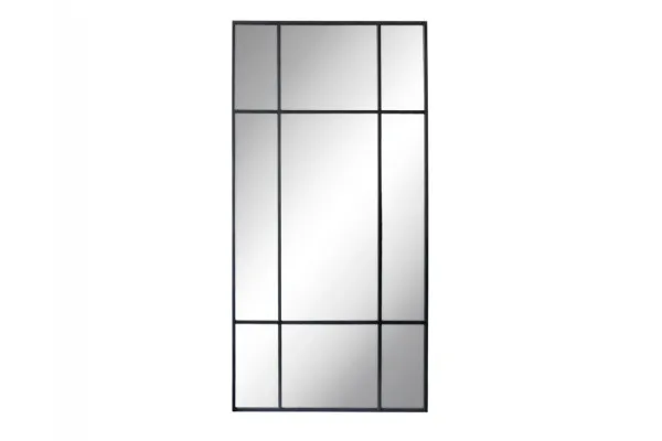 Andromeda Spejl - 90x180 cm Sort