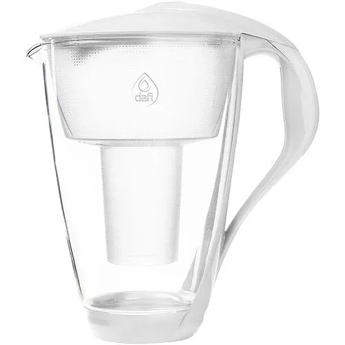 Glaskande 2,0 l Hvid Dafi - 1 stk