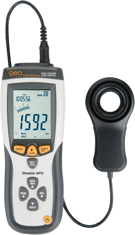GF lysmåler FLM-400 Data