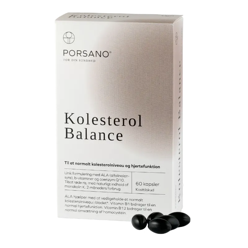Porsano Kolesterol Balance (60 kaps)