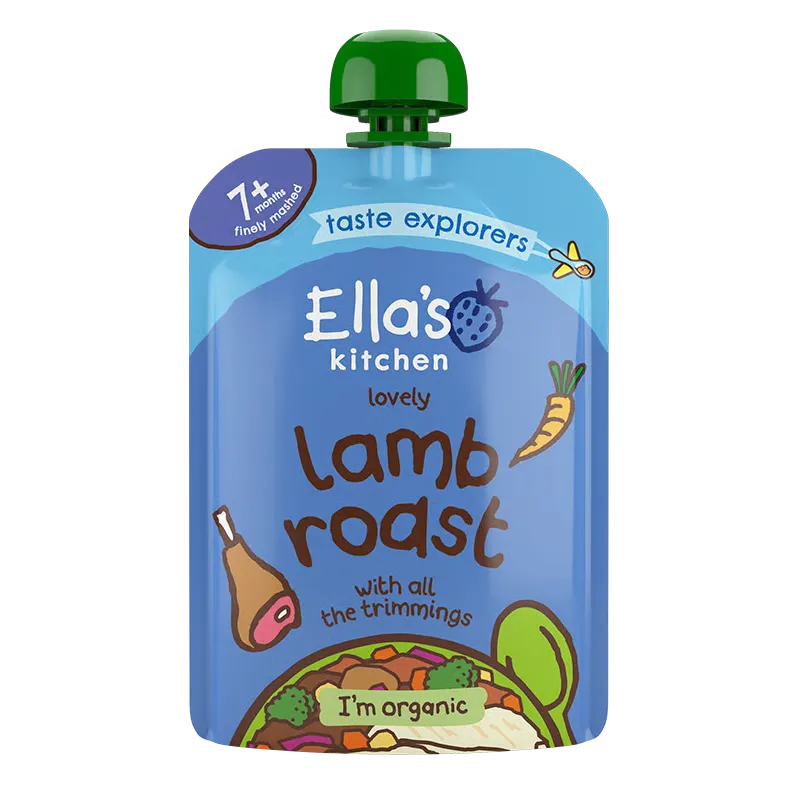 Ellas Kitchen Babymos Lam/Kartofel/Grøntsager Ø 7 Mdr (130 gr)