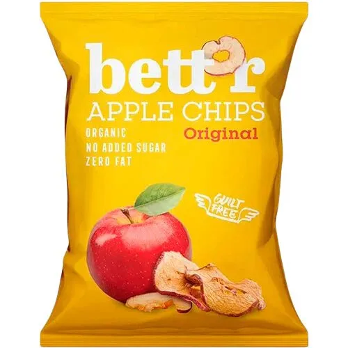 Æblechips Øko. - 50 gram