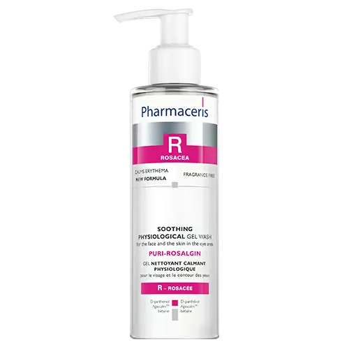 Pharmaceris R Puri-Rosalgin Soothing Physiological Face Gel Wash (190 ml)
